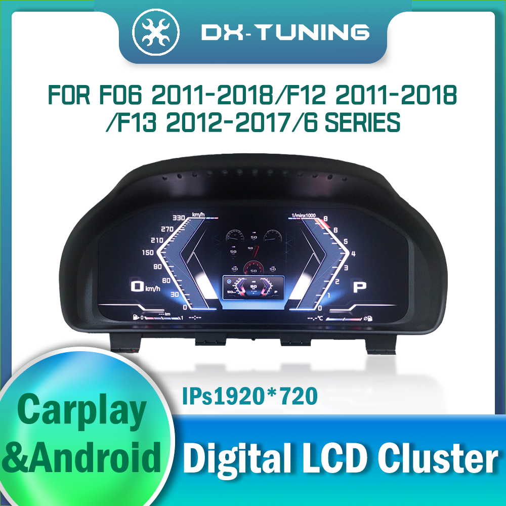 Digital LCD Dashboard Instrument Panel Display for BMW 6 Series F06 2011-2018 Years F12 2011-2018 Years F13 2012-2017 Years