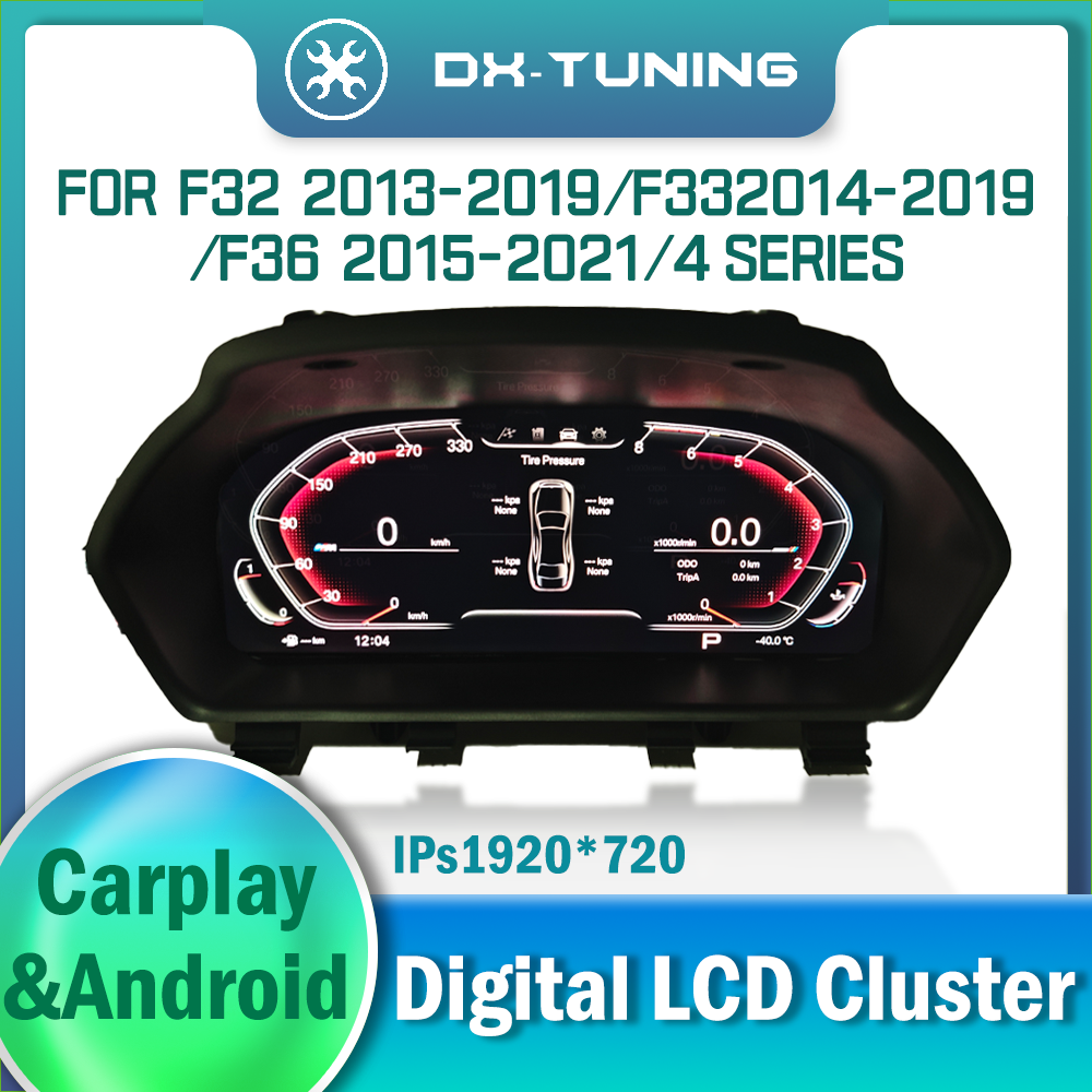 Instrument Cluster for BMW 4 Series F32 2013-2019 F33 2014-2019 F36 2015-2021 Digital LCD Panel Speedometer Virtual Gauge