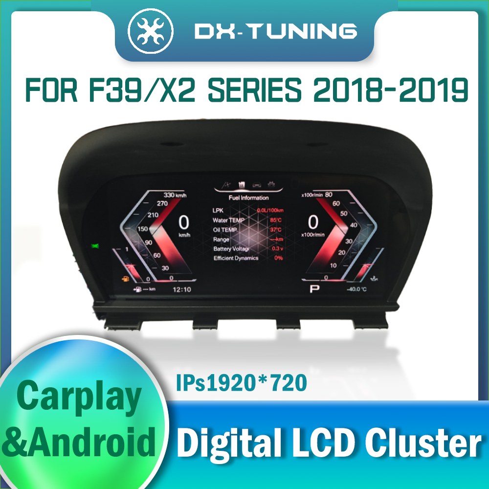 Instrument Cluster for BMW X2 Series F39 2018 2019 Digital LCD Panel Speedometer Virtual Gauge