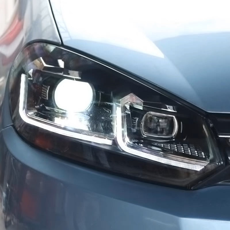 VW Golf MK6 LED headlights