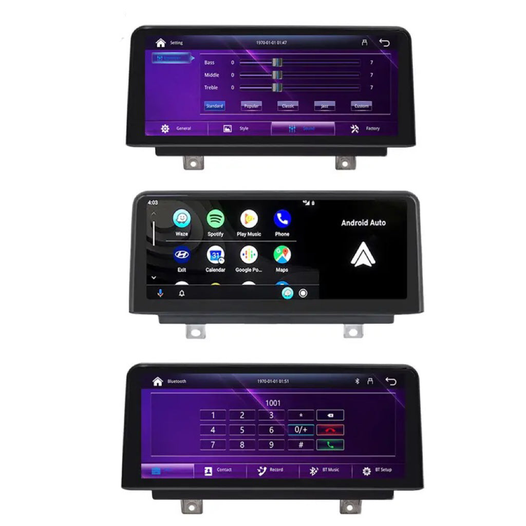 Bundle for BMW F10/F11 ( Cluster + Head unit + M Steering wheel )