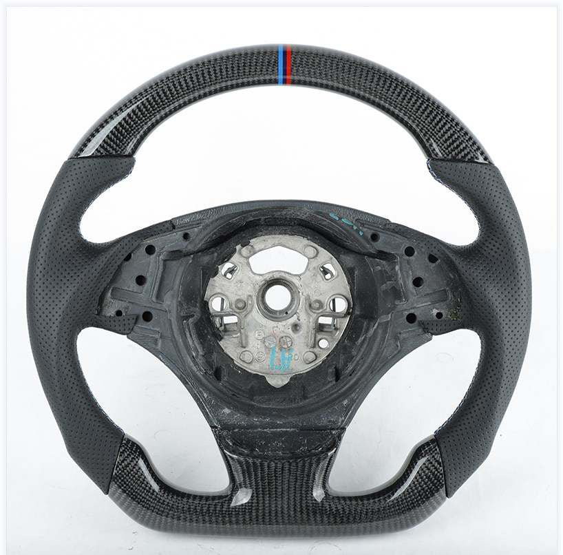 Custom Carbon Fiber Base/Non-Sport Steering Wheel For BMW E90/E92 & more